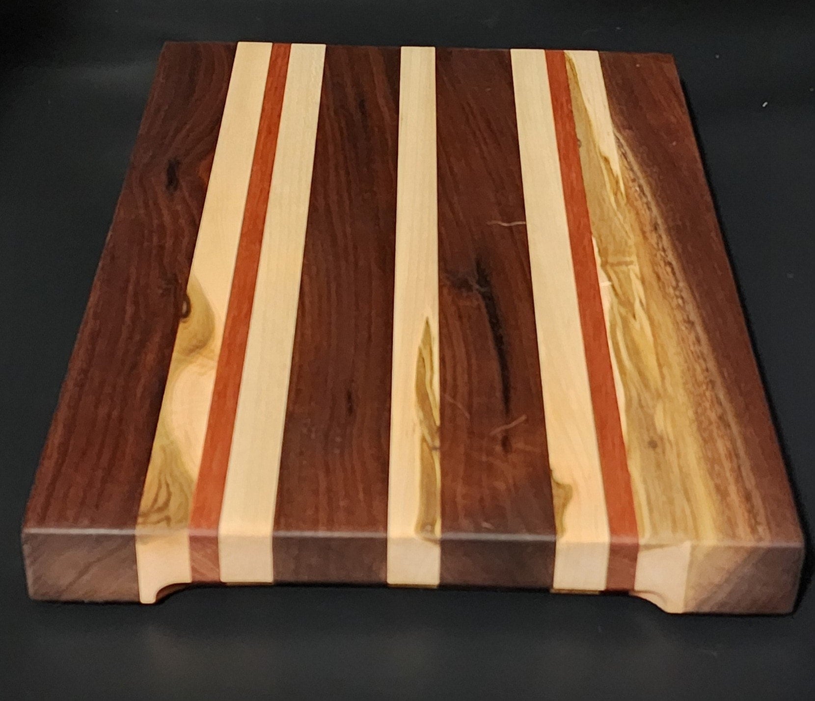 CUTTING BOARD: Apitong, Oak, Black Walnut and Maple Wood Edge Grain Cutting  Board. Exotic Hardwoods — Custom Craft Creationz: Custom Furniture Design  and Epoxy Products. Black Walnut Tables and Interior Design